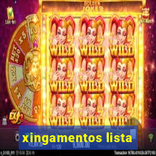 xingamentos lista